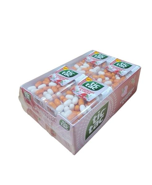 805741 - TIC TAC BIG PACK 1OZ 12CT STRAW & CREAM