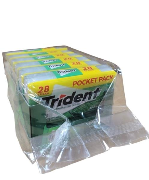 17019 - TRIDENT 28 STICK SPEARMINT 6CT