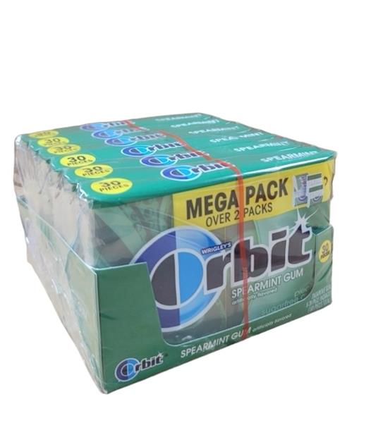 17025 - ORBIT MEGA PACK 30 PIECE SPEARMINT 6CT