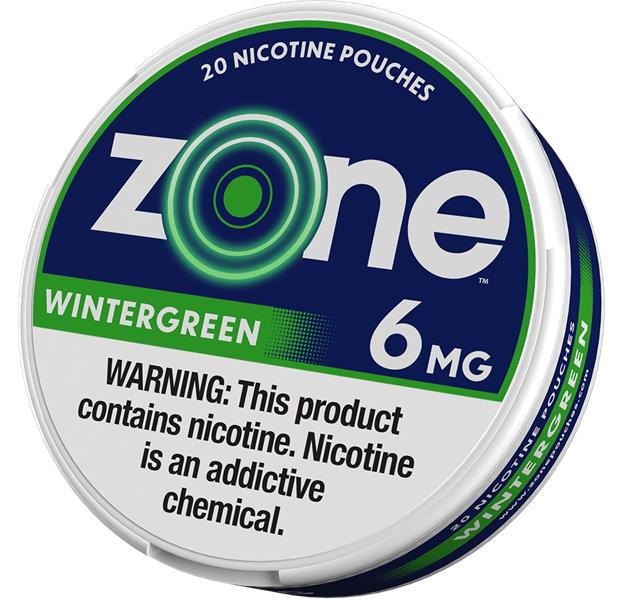 92004 - ZONE WINT 6MG NIC POUCH 5CT